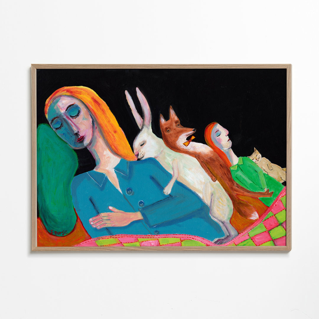 Lisslune | Five in the bed - Sharyn Bursic