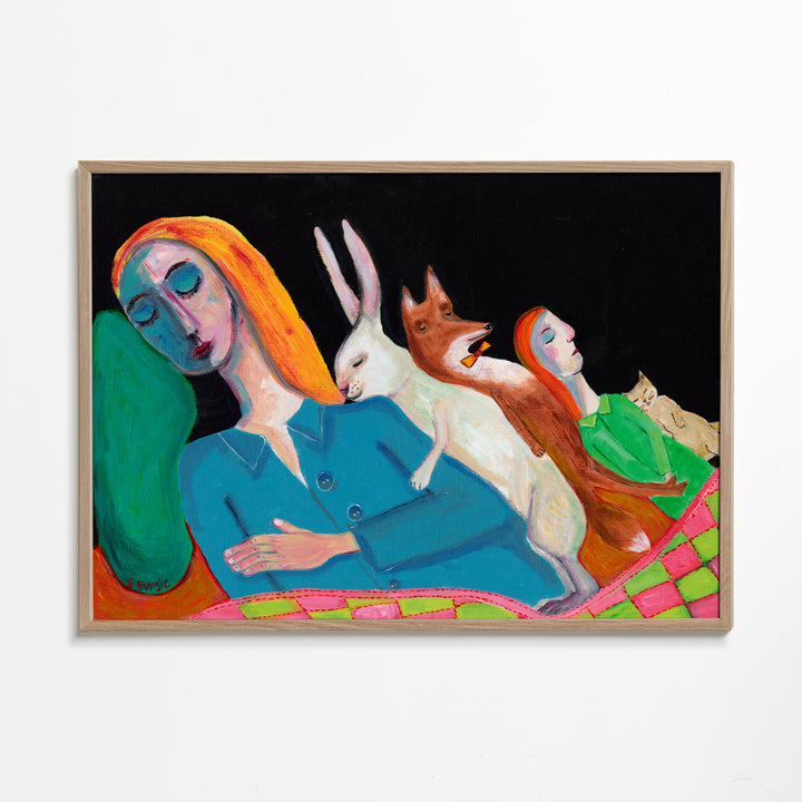 Lisslune | Five in the bed - Sharyn Bursic