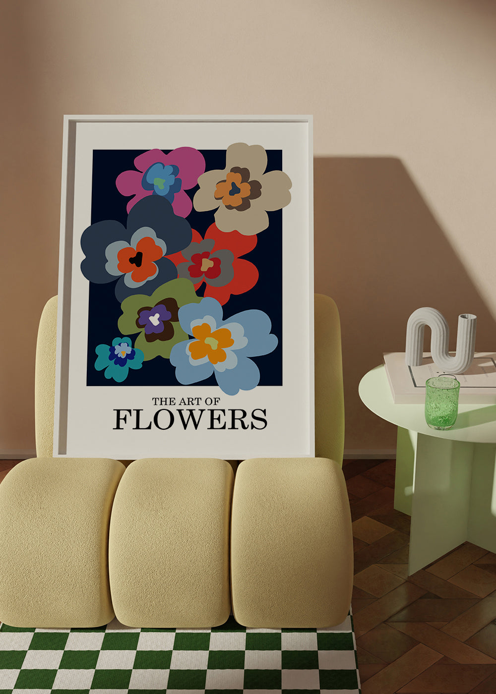 Lisslune | Art of flowers blue - Frances Collett