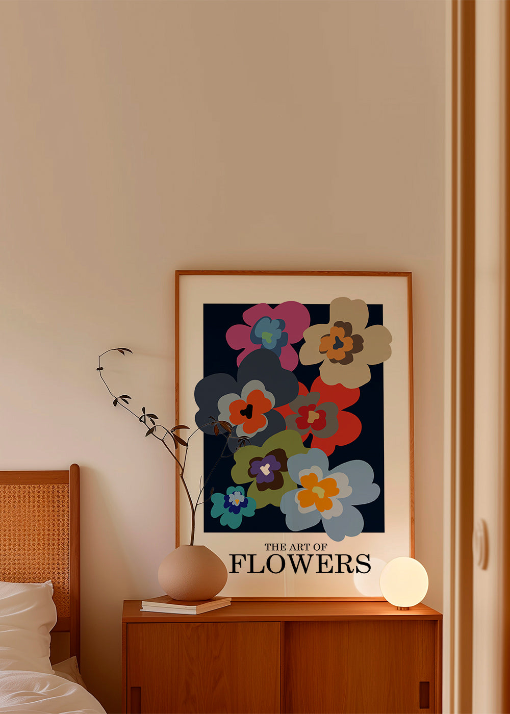 Lisslune | Art of flowers blue - Frances Collett