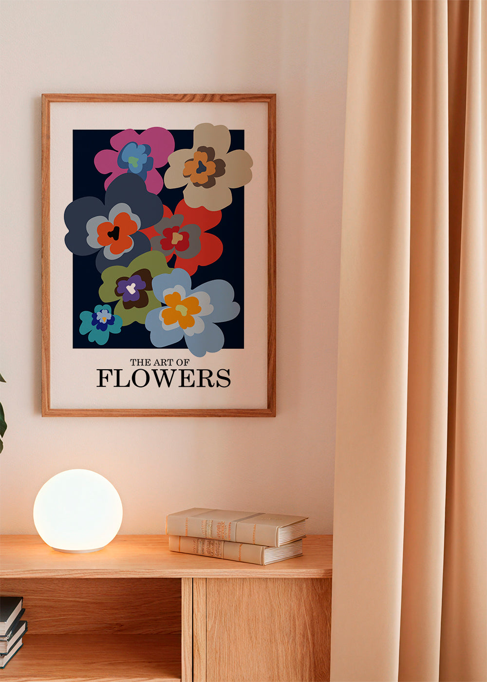 Lisslune | Art of flowers blue - Frances Collett