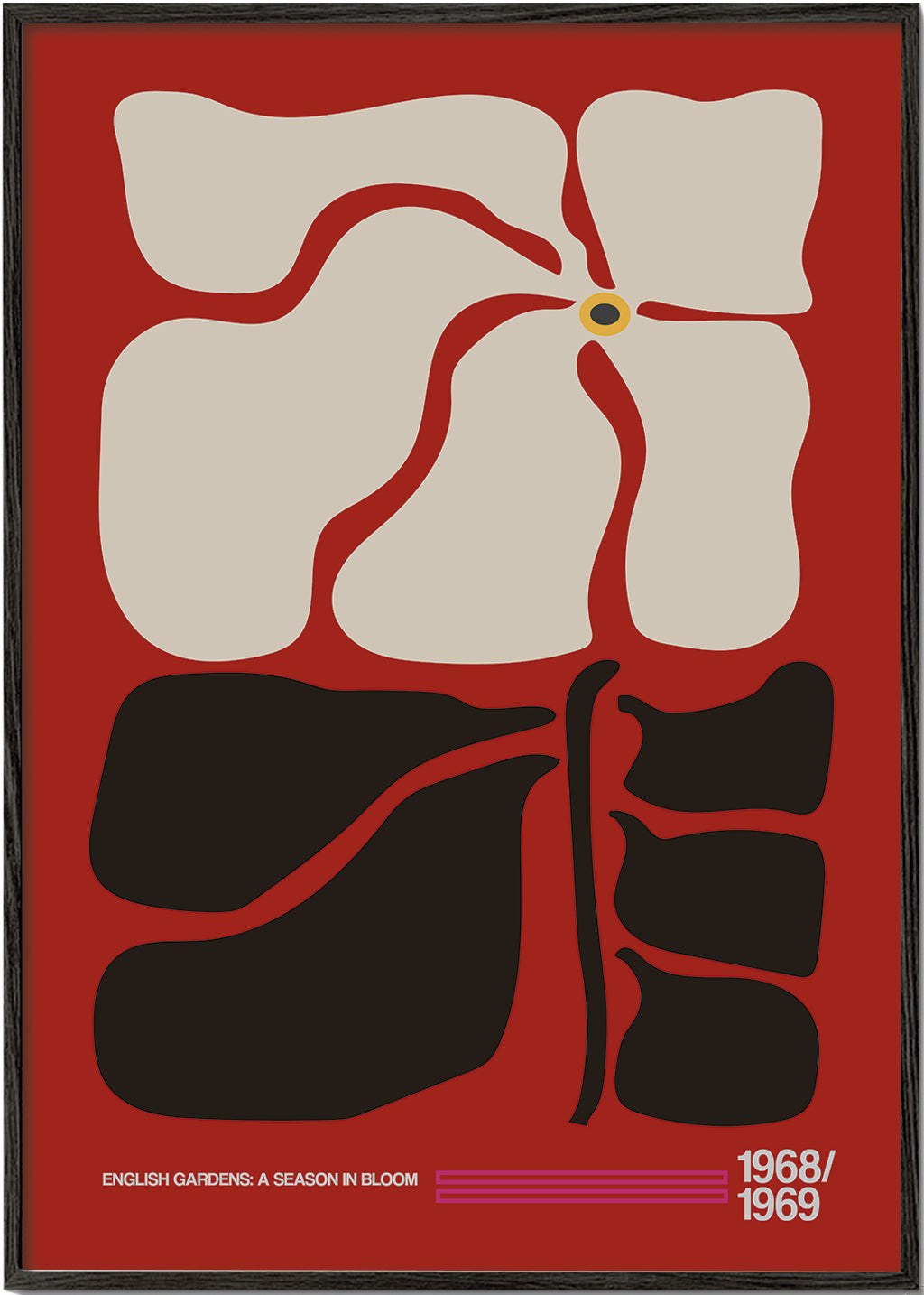 Lisslune | English Gardens Red - Frances Collett