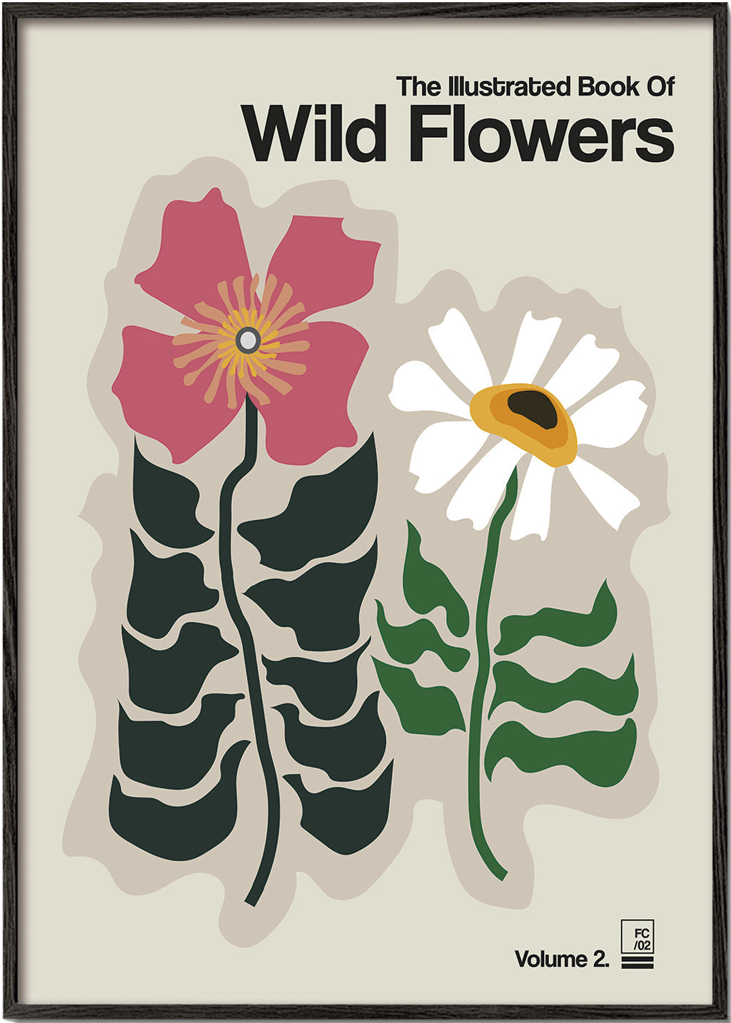 Lisslune | The illustrated book about wildflowers Vol.2 Gray - Frances Collett