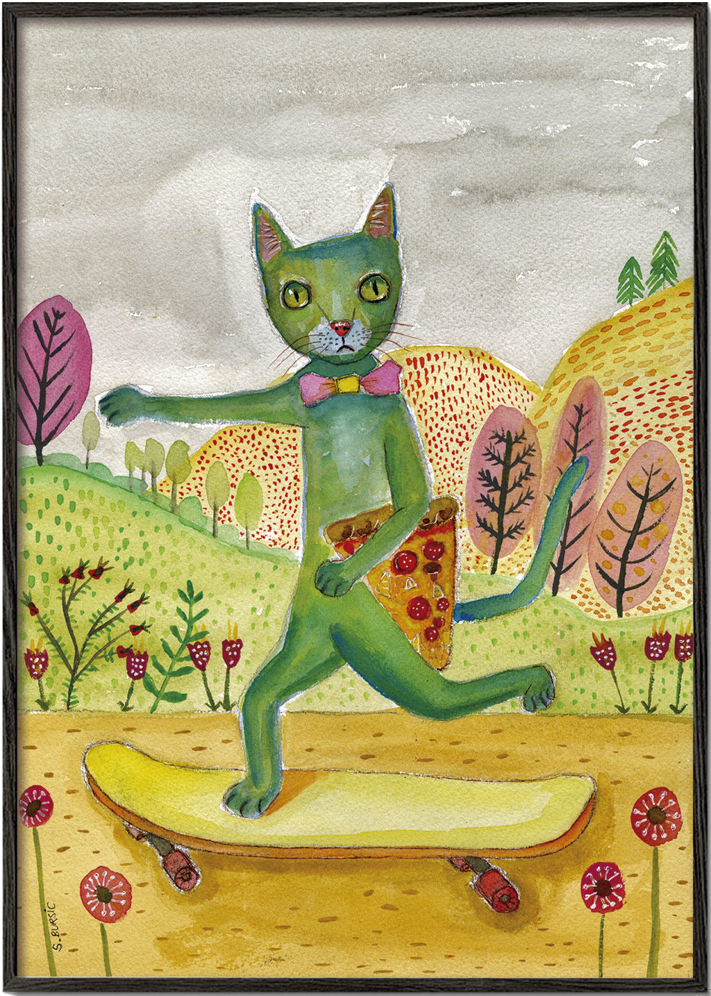 Lisslune | Pizza Cat - Sharyn Bursic