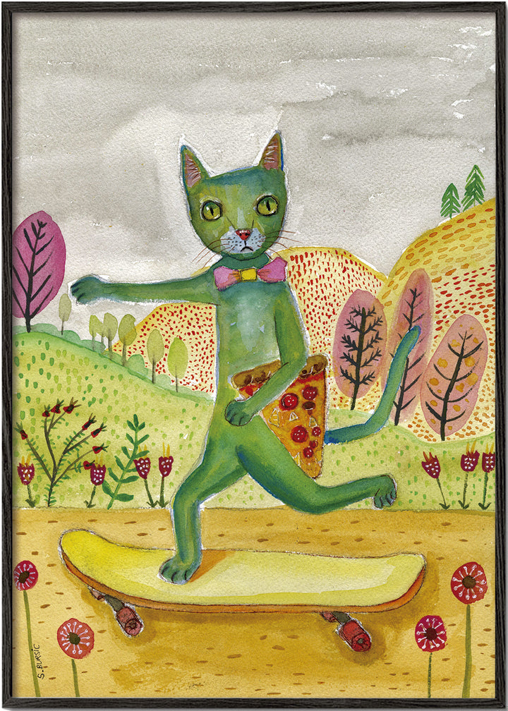 Lisslune | Pizza Cat - Sharyn Bursic