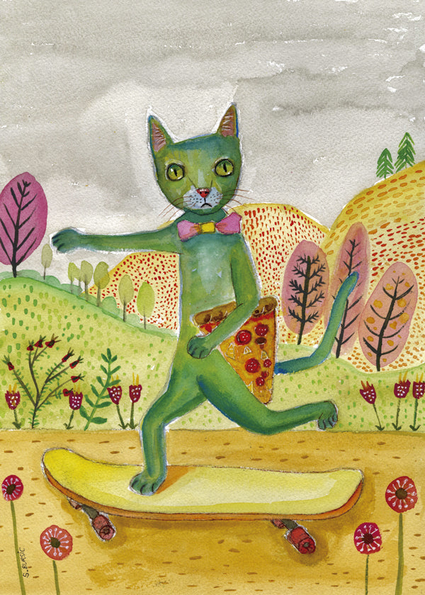 Lisslune | Pizza Cat - Sharyn Bursic