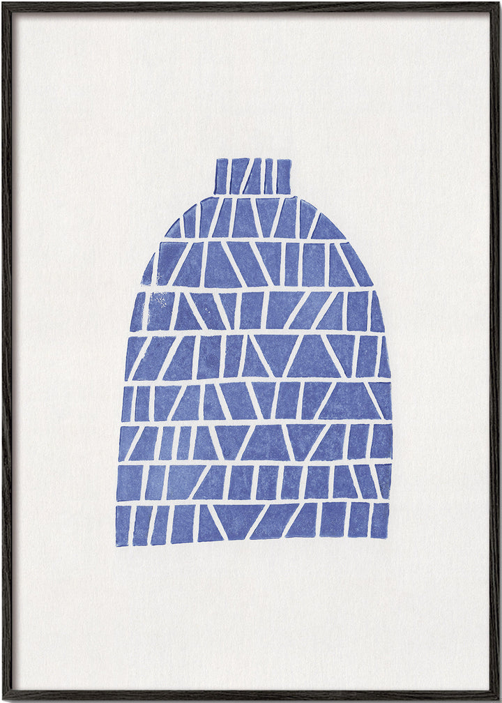 Lisslune | Linoleum Cut Vase #5 - Alisa Galitsyna