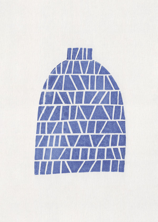 Lisslune | Linoleum Cut Vase #5 - Alisa Galitsyna