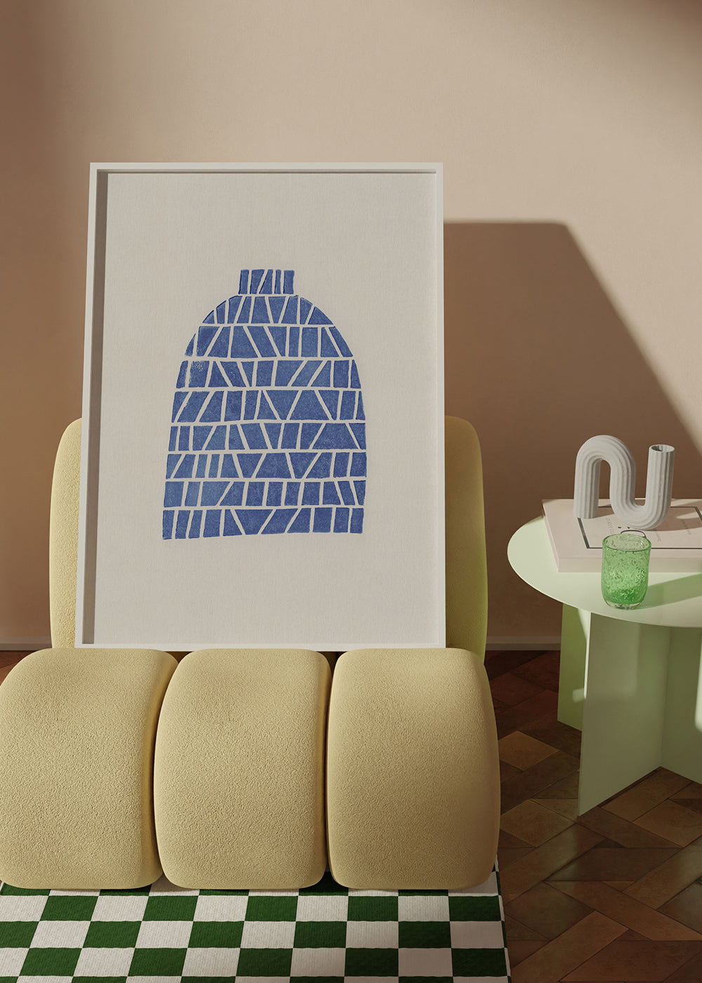 Lisslune | Linoleum Cut Vase #5 - Alisa Galitsyna