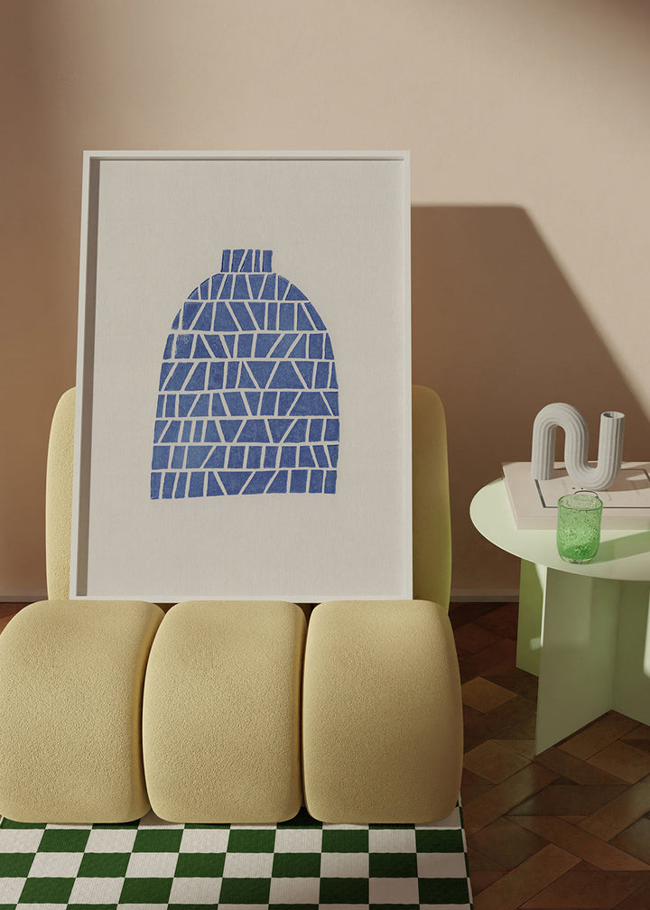 Lisslune | Linoleum Cut Vase #5 - Alisa Galitsyna