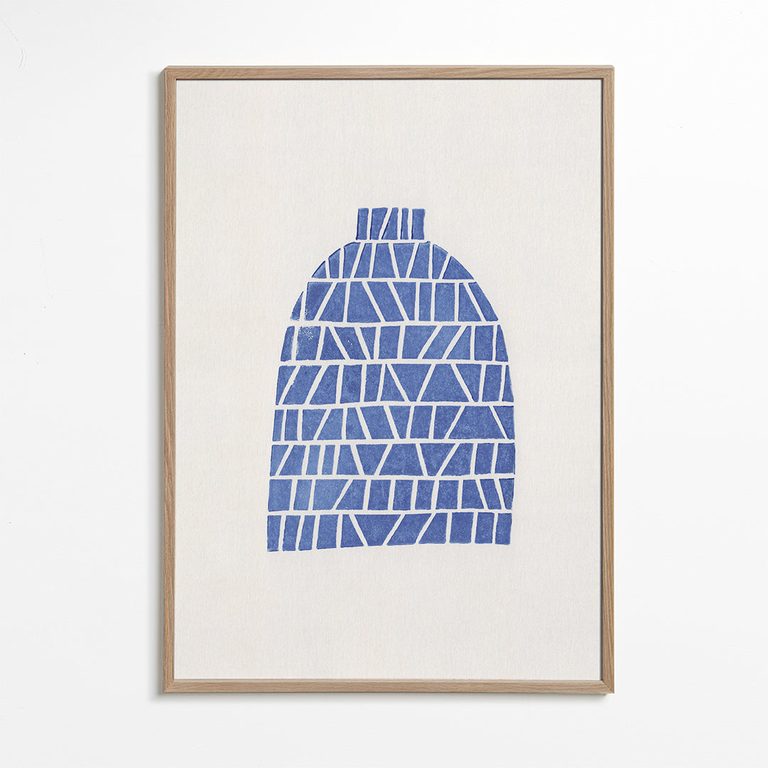 Lisslune | Linoleum Cut Vase #5 - Alisa Galitsyna