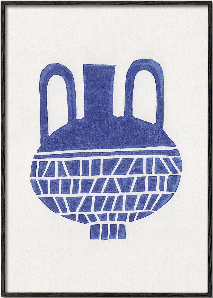 Lisslune | Linoleum print Vase #6 - Alisa Galitsyna
