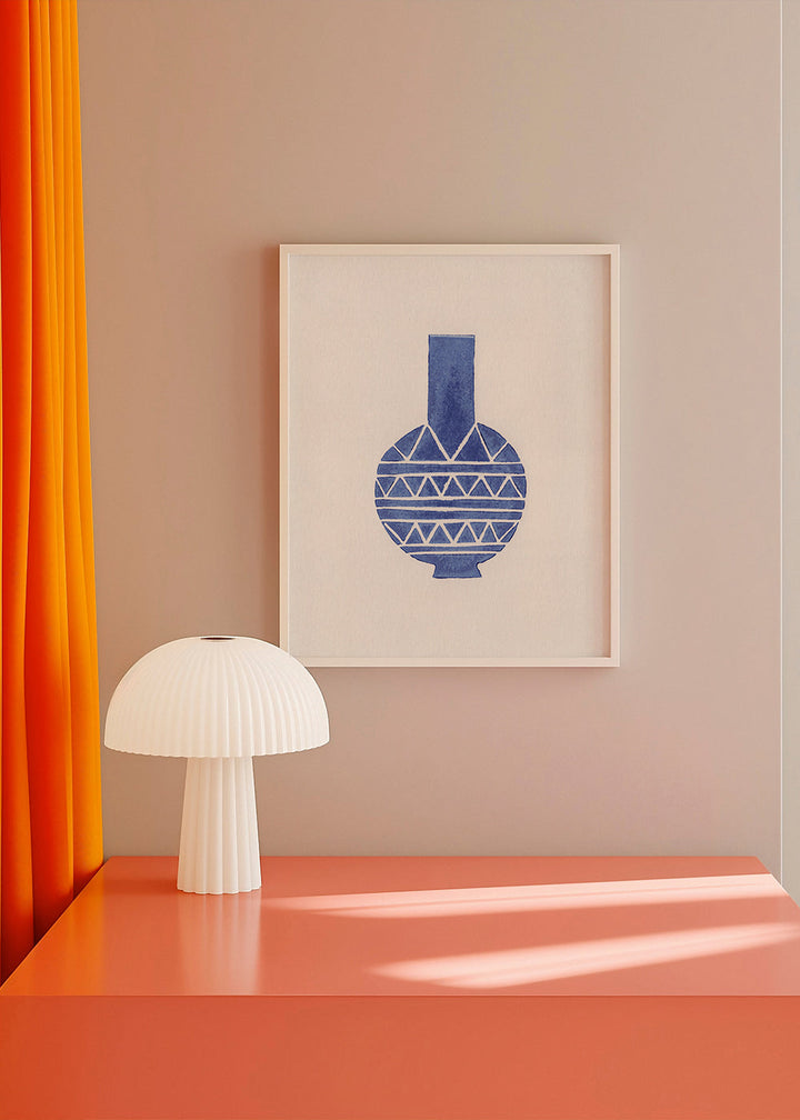 Lisslune | Linoleum cut Vase #8 - Alisa Galitsyna