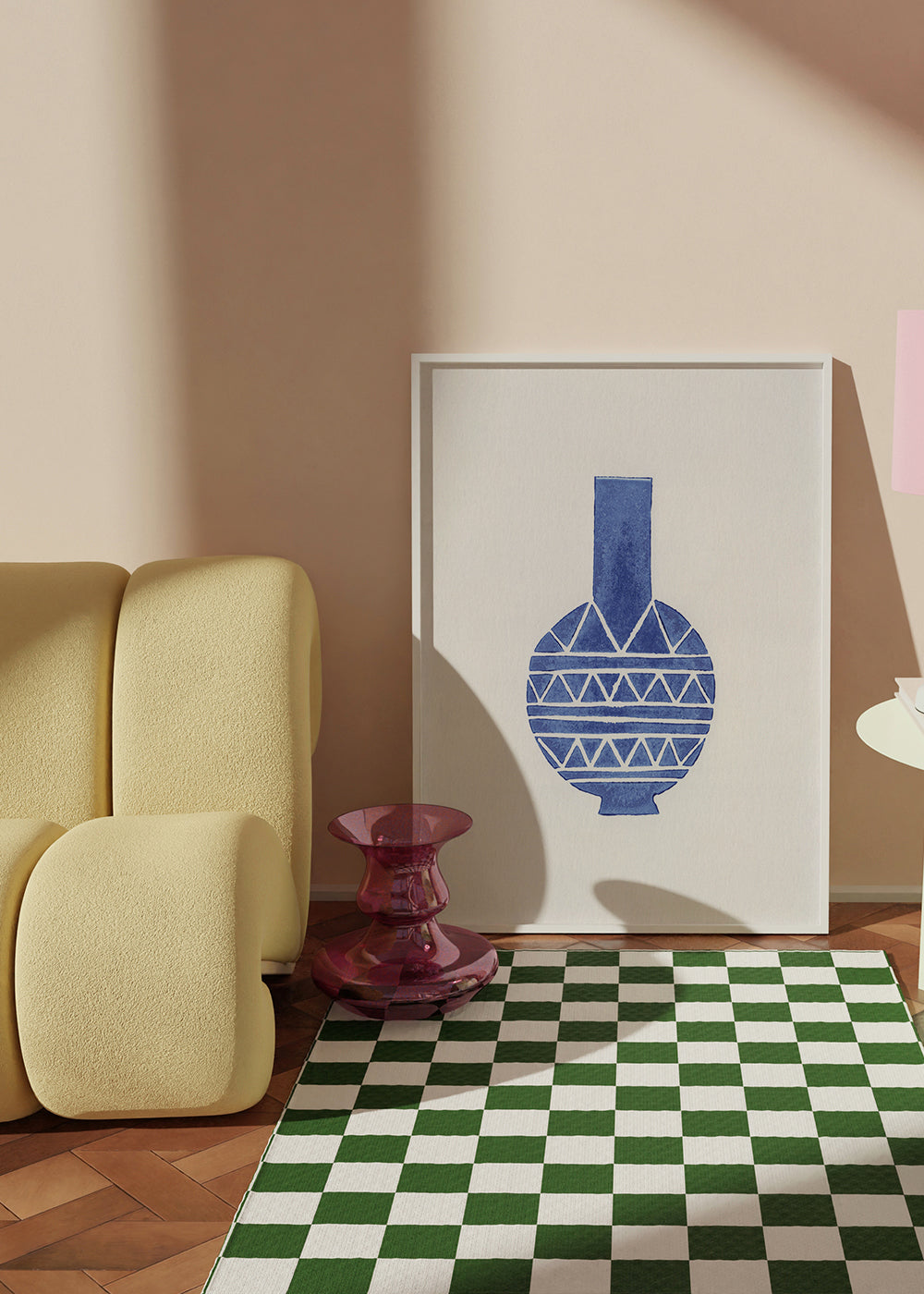Lisslune | Linoleum cut Vase #8 - Alisa Galitsyna