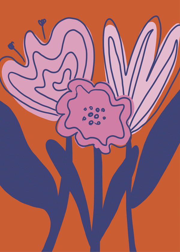 Lisslune | Abstract Flowers - Athene Fritsch