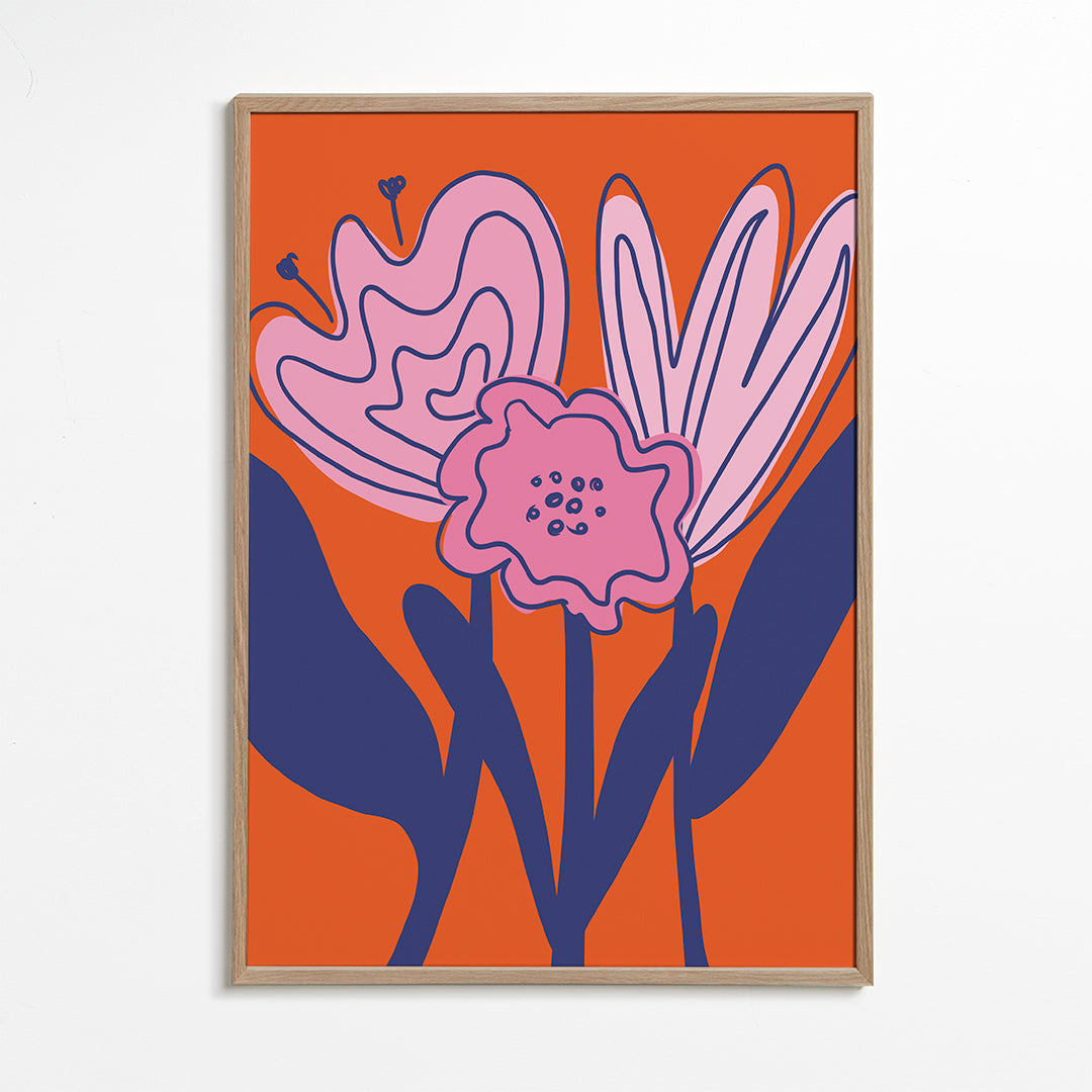 Lisslune | Abstract Flowers - Athene Fritsch
