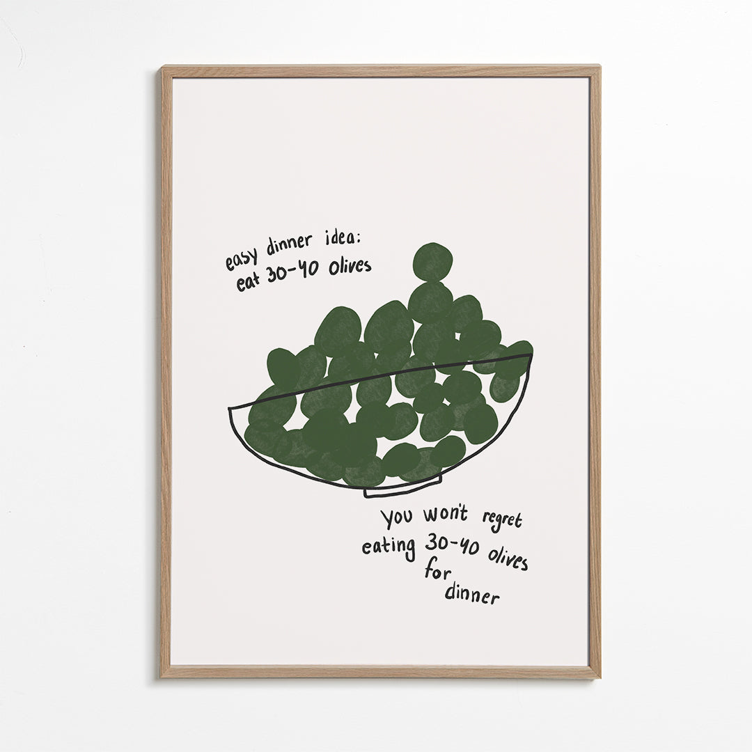 Lisslune | Olive for dinner - Athene Fritsch