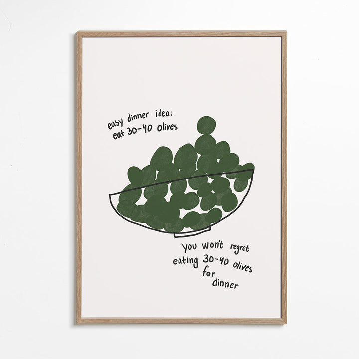 Lisslune | Olive for dinner - Athene Fritsch