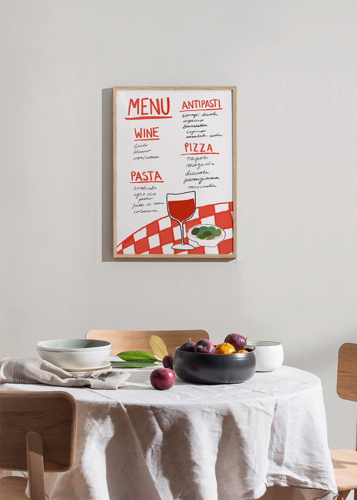 Lisslune | Italian menu - Athene Fritsch