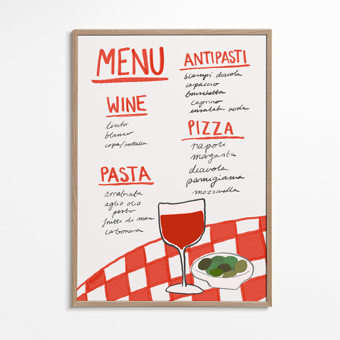 Lisslune | Italian menu - Athene Fritsch