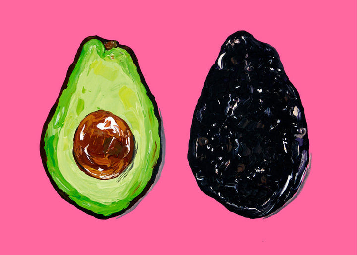 Lisslune | Avocado on Pink - Alice Straker