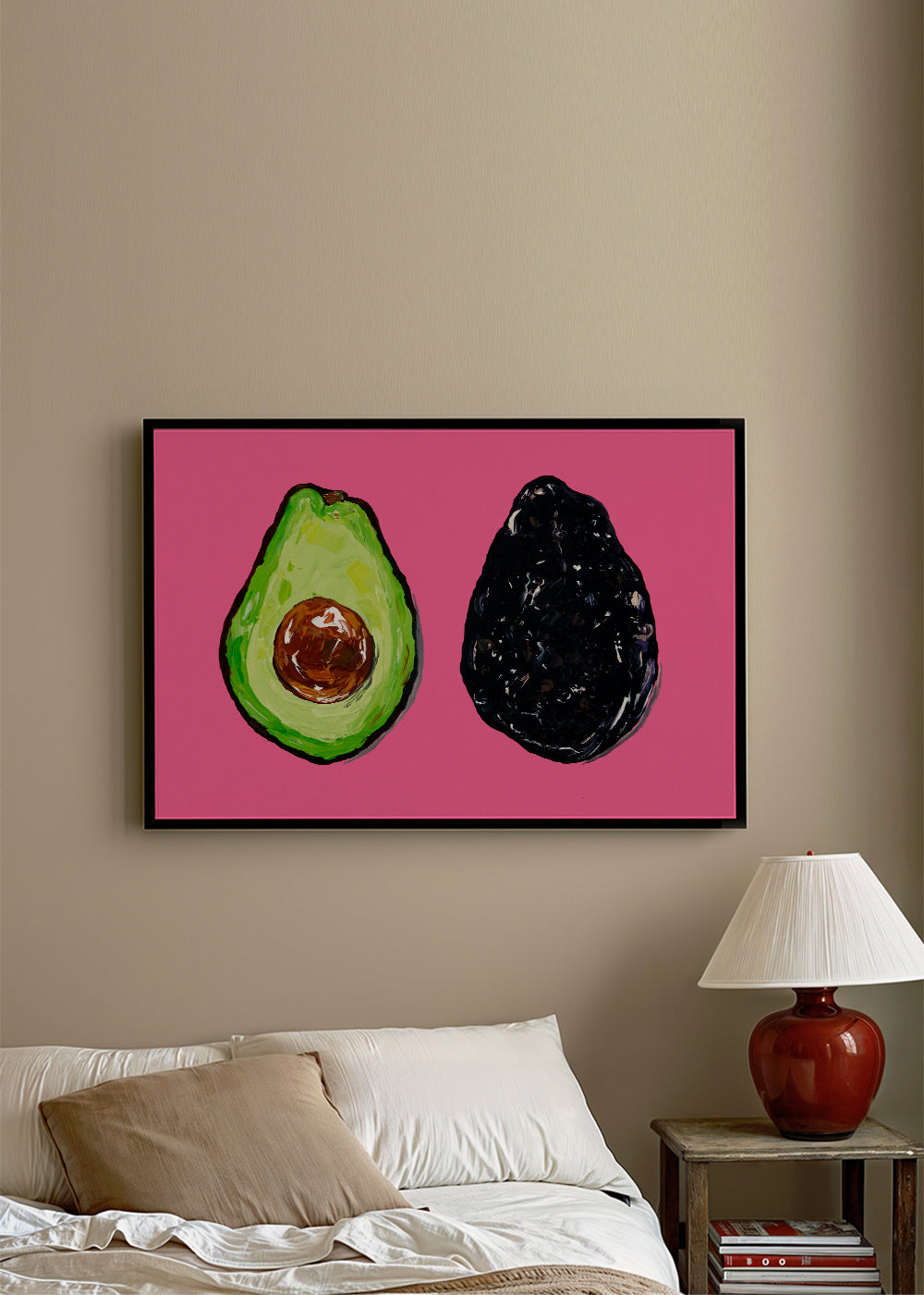 Lisslune | Avocado on Pink - Alice Straker