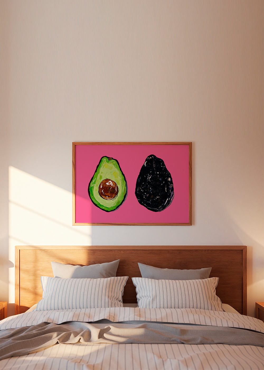 Lisslune | Avocado on Pink - Alice Straker