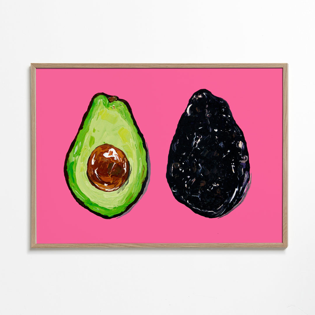 Lisslune | Avocado on Pink - Alice Straker