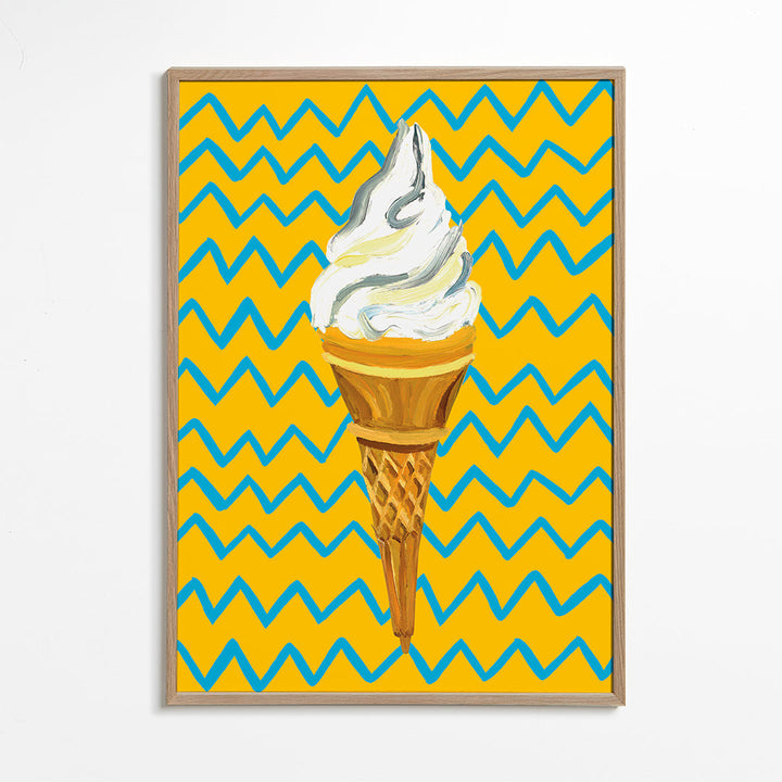 Lisslune | Ice Cream Yellow Zigzag - Alice Straker
