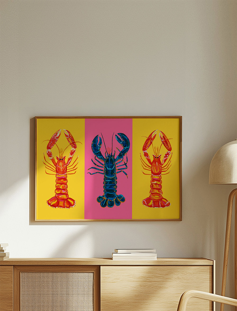 Lisslune | Lobster Langoustines Pop Art 2 - Alice Straker