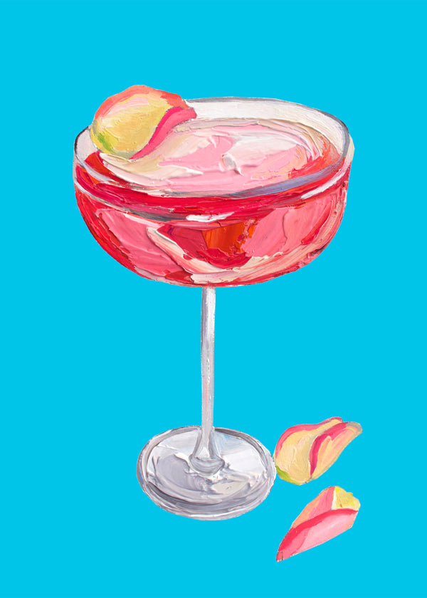 Lisslune | Sparkling Rosé Gin Cocktail - Alice Straker