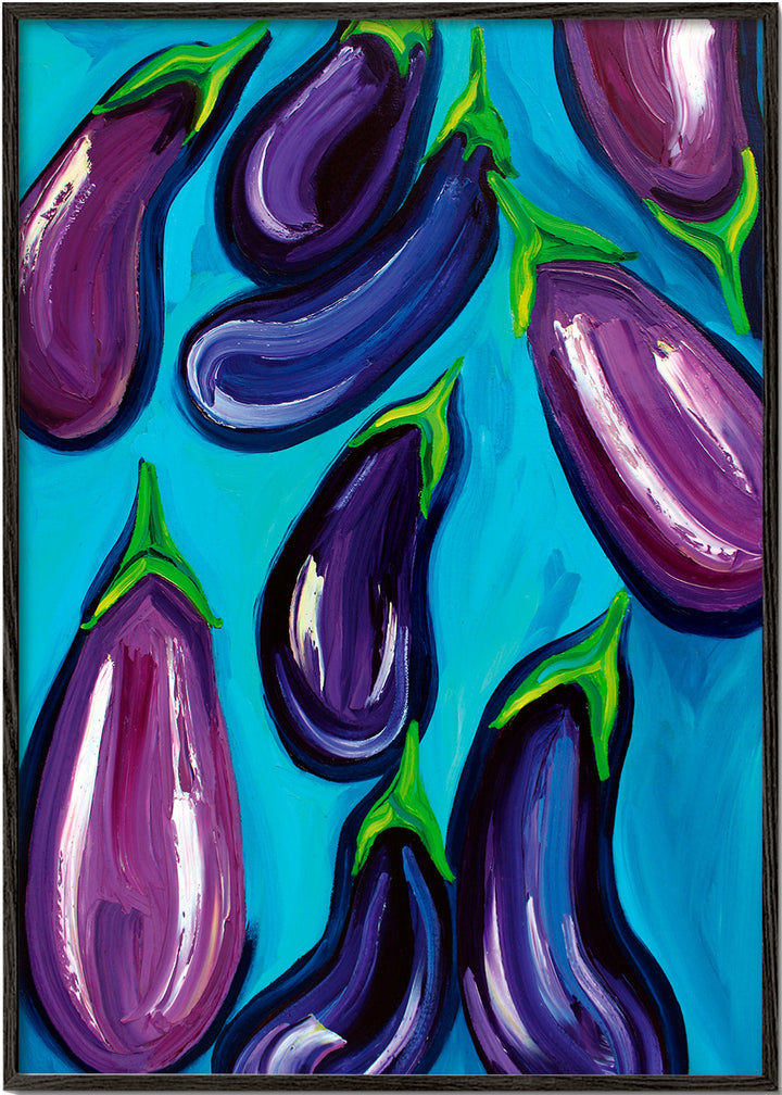 Lisslune | Aubergine Rain - Alice Straker