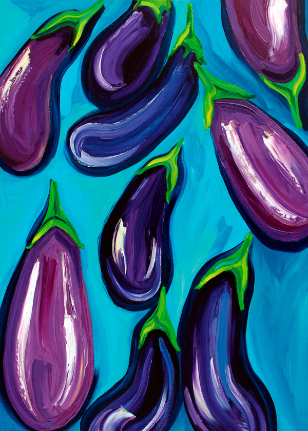 Lisslune | Aubergine Rain - Alice Straker