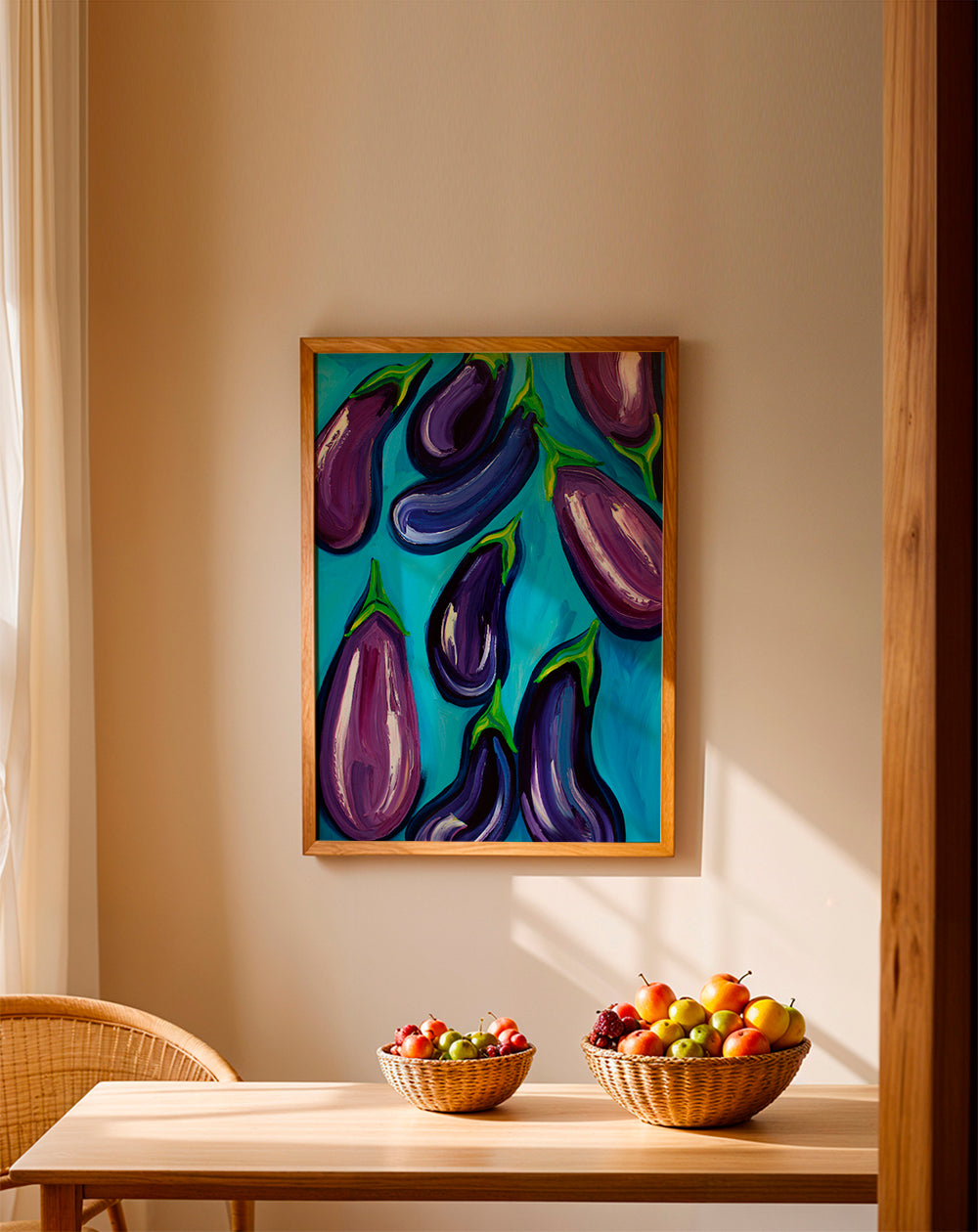 Lisslune | Aubergine Rain - Alice Straker