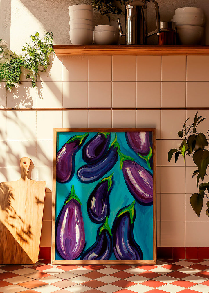 Lisslune | Aubergine Rain - Alice Straker