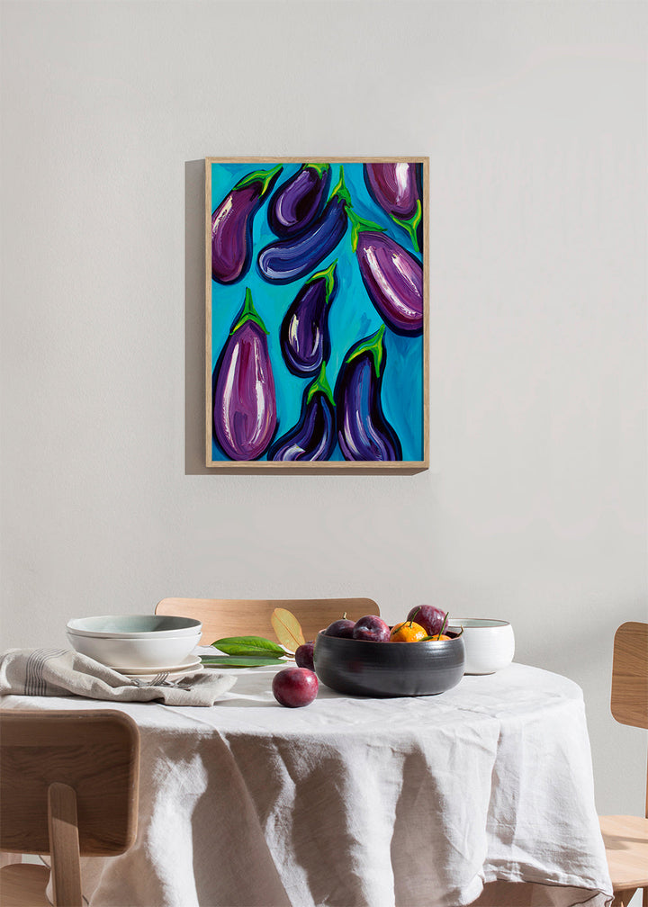 Lisslune | Aubergine Rain - Alice Straker