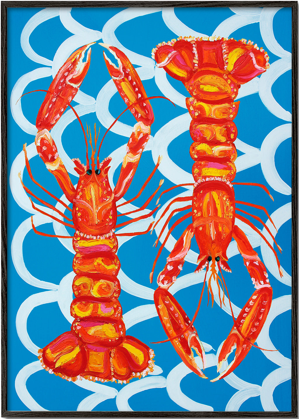 Lisslune | Langoustine On Blue - Alice Straker