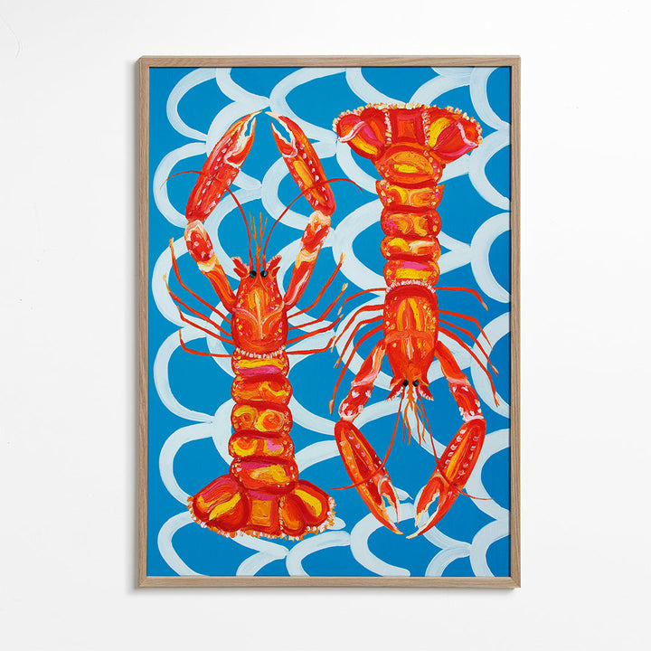 Lisslune | Langoustine On Blue - Alice Straker