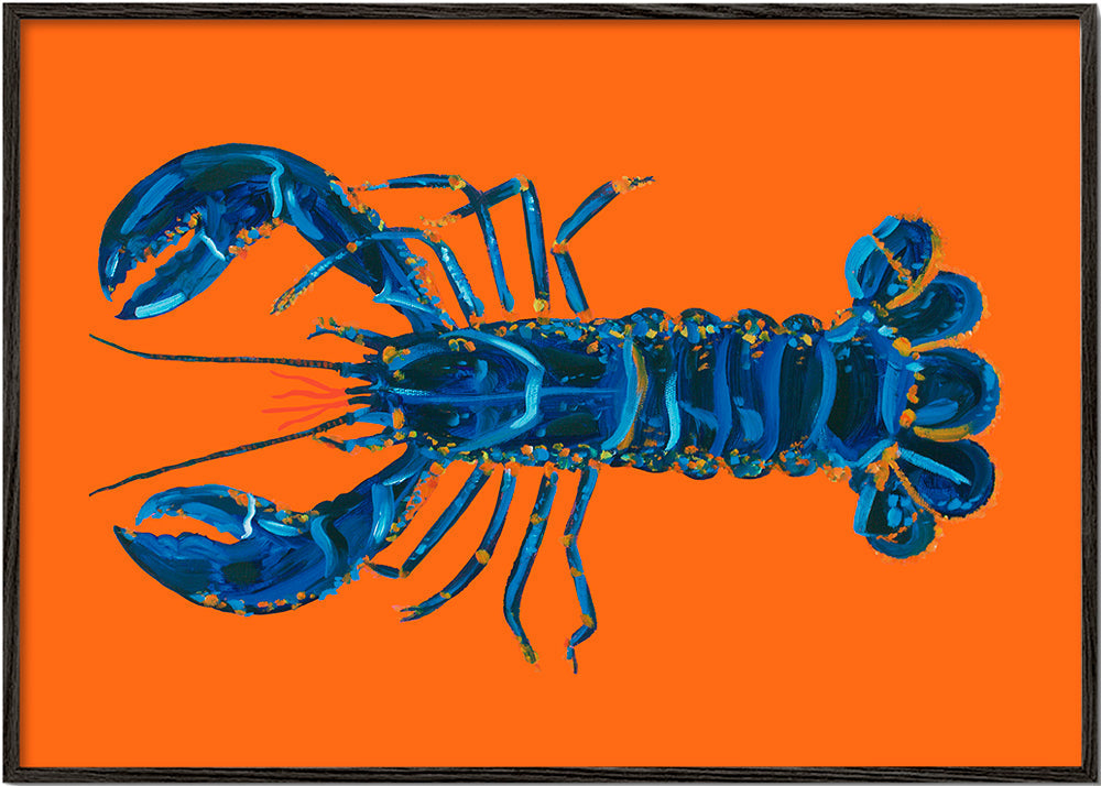Lisslune | Lobster on Orange - Alice Straker