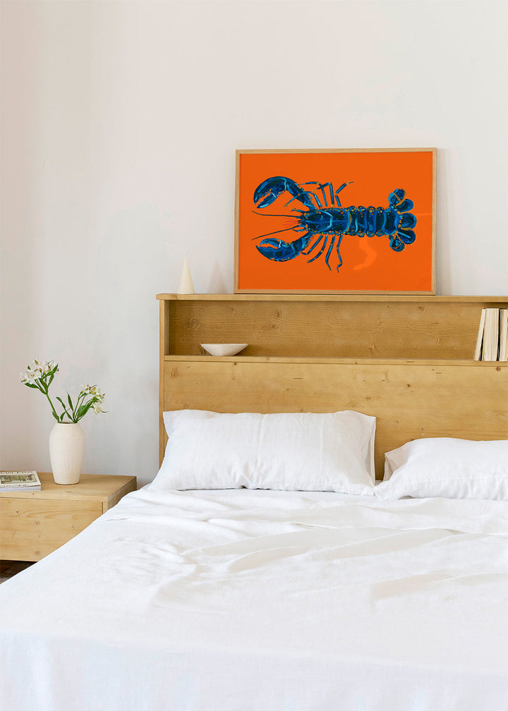 Lisslune | Lobster on Orange - Alice Straker