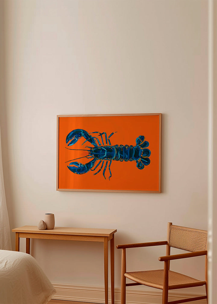 Lisslune | Lobster on Orange - Alice Straker