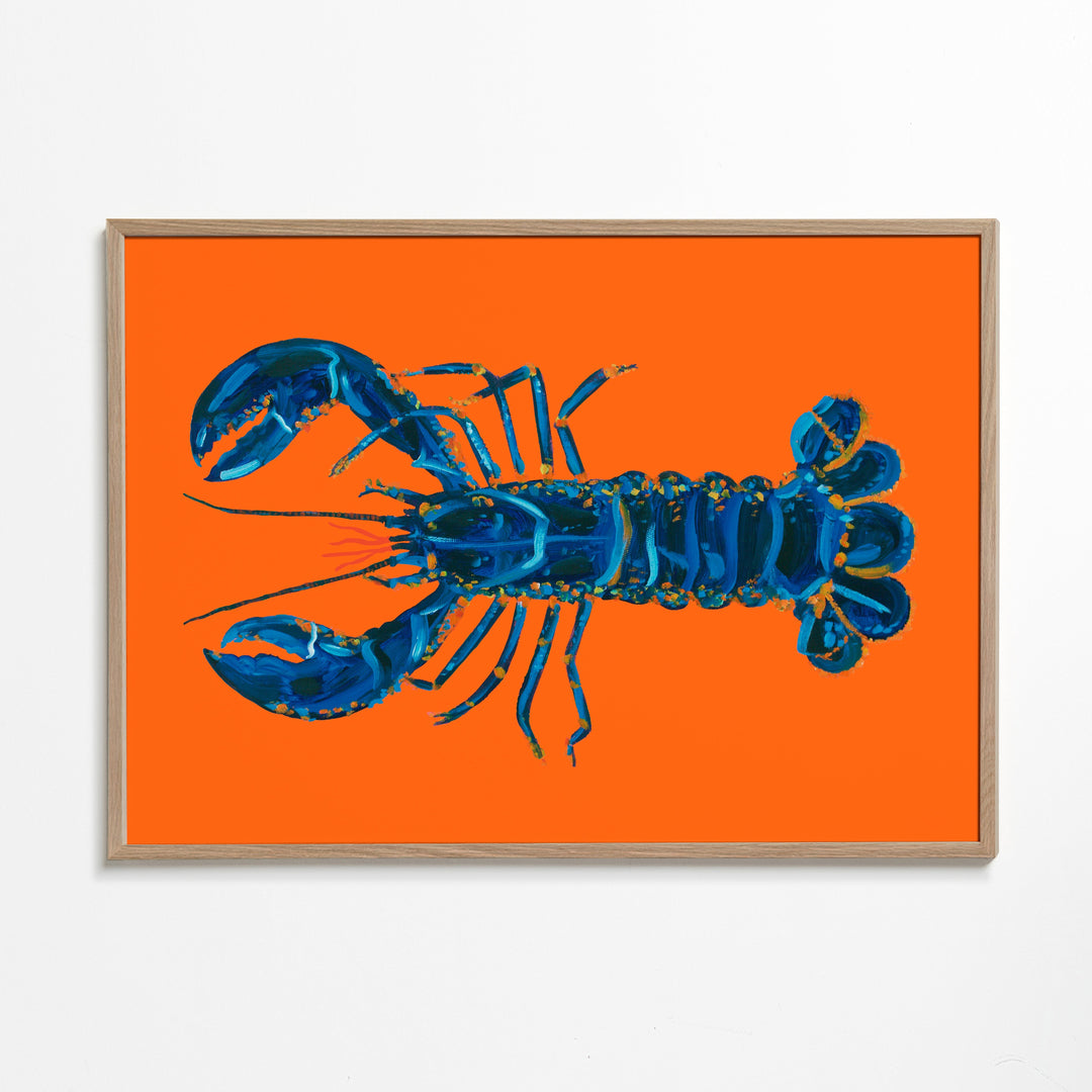 Lisslune | Lobster on Orange - Alice Straker