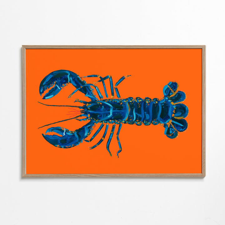 Lisslune | Lobster on Orange - Alice Straker