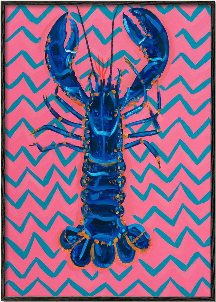 Lisslune | Lobster On Houndstooth - Alice Straker