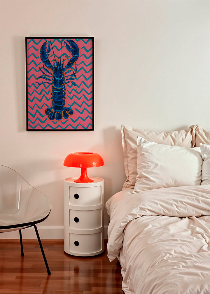 Lisslune | Lobster On Houndstooth - Alice Straker