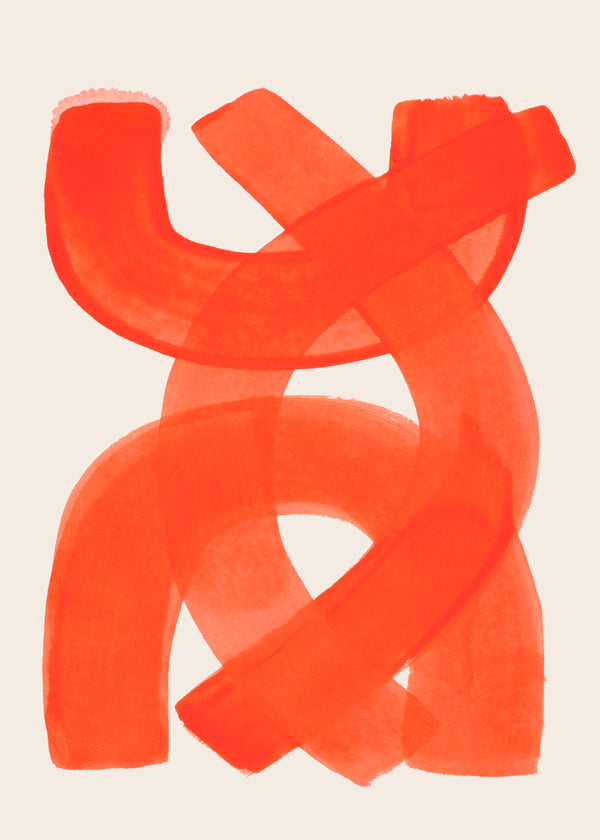 Lisslune | Orange Strokes - Ejaaz Haniff