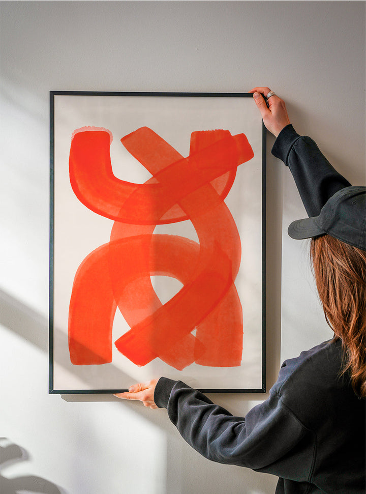 Lisslune | Orange Strokes - Ejaaz Haniff