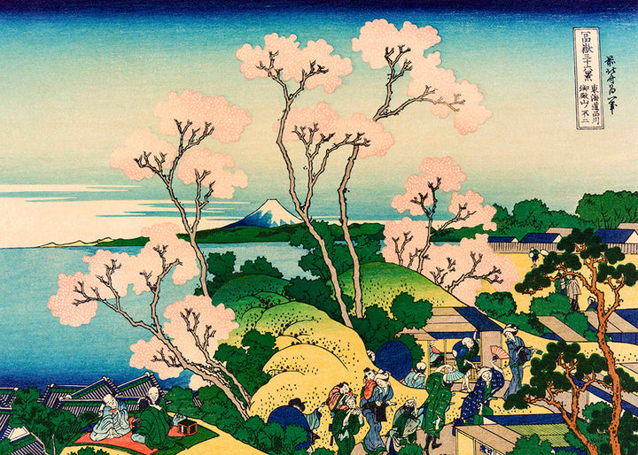 Lisslune | Fuji from Goten Yama - Katsushika Hokusai