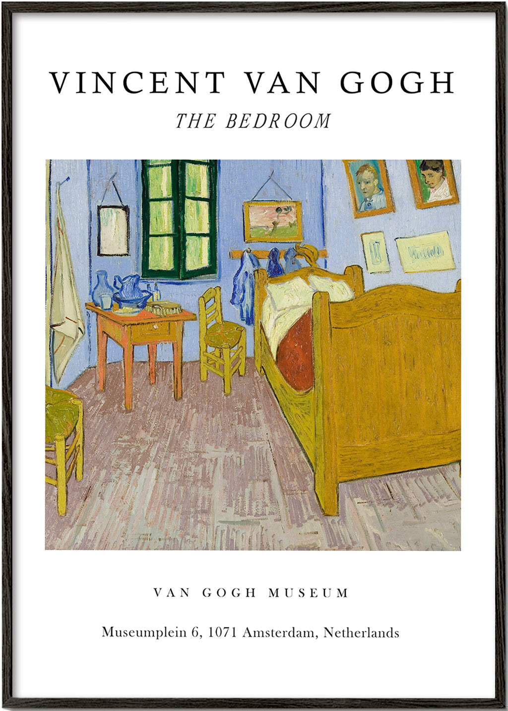 Lisslune | Van Gogh's bedroom in Arles exhibition White - Van Gogh