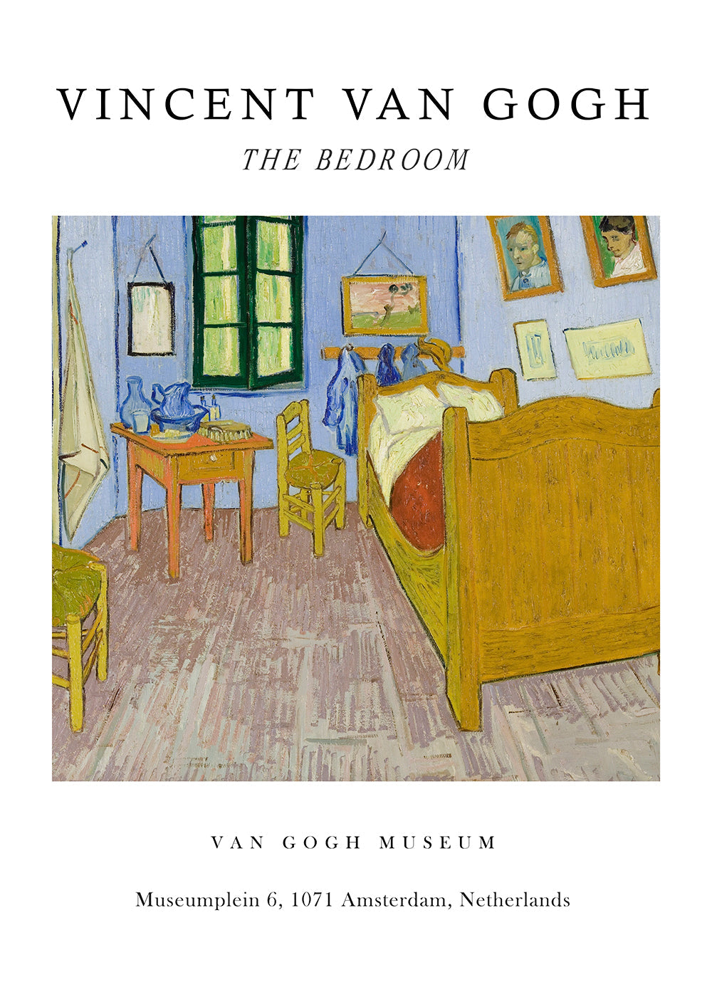 Lisslune | Van Gogh's bedroom in Arles exhibition White - Van Gogh